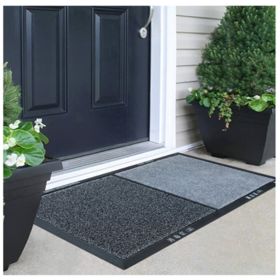 2 in 1 Disinfecting Sanitizing Floor Entrance Mat; Disinfection Doormat Entry Rug Shoe sanitizer;  Shoe Tray for entryway Indoor; Welcome Mat (FBA war