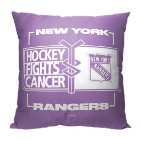 Hockey Fights Cancer Fight For NY Rangers