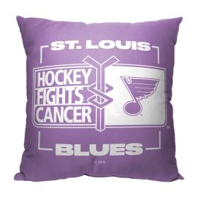 Hockey Fights Cancer Fight For Blues