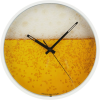 Mainstays 11.5" Round Indoor Photo Realistic Beer/Ale Analog Modern Wall Clock with Quartz Movement