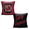 South Carolina OFFICIAL NCAA "Invert" Woven Pillow; 20" x 20"