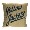 Georgia Tech OFFICIAL NCAA "Invert" Woven Pillow; 20" x 20"