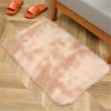 1pc, Tie-Dyed Plush Shag Furry Area Rug for Bedroom, Living Room, Nursery, and Kids Room - Ultra Soft and Fluffy, Washable, Non-Shedding, and Perfect