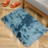 1pc, High Pile Tie-Dyed Shaggy Rug for Living Room and Bedroom - Fire Retardant, Machine Washable, Anti-Skid, Faux Fur, Plush Carpet - Perfect for Nur