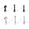 Northeuins Resin Chess Pieces Board Games Accessories Retro Aesthetic